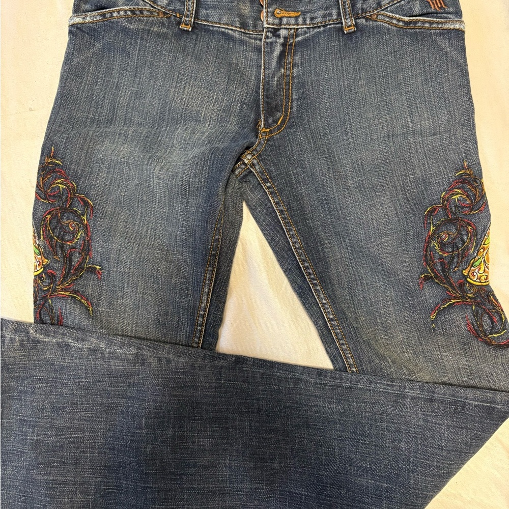 Vintage Hart&Huntington Tattoo Co Embroidered Gun Embellishments